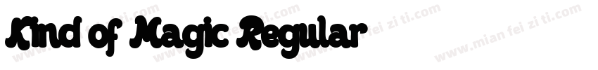 Kind of Magic Regular字体转换